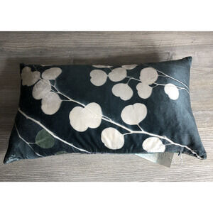 Aviva Stanoff Decorative Pillow Eucalyptus Malachite Velvet